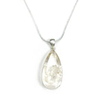 Load image into Gallery viewer, Brazilian Manifestation Quartz Pendant with Internal Crystal in silver