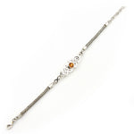 Load image into Gallery viewer, Citrine Bracelet in Siver