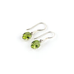 Load image into Gallery viewer, Peridot Drop Earrings