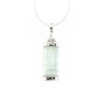 Load image into Gallery viewer, Raw Aquamarine Crystal Pendant