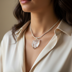 Load image into Gallery viewer, Apophyllite Quartz Crystal Pendant