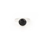 Load image into Gallery viewer, Black Spinel Ring