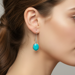 Load image into Gallery viewer, Amazonite Drop Earrings
