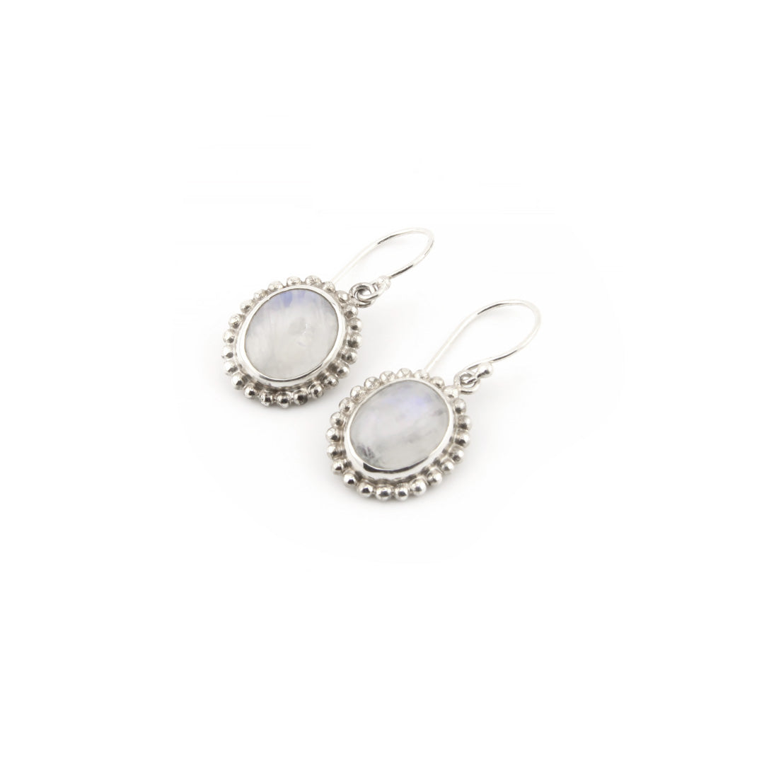 Moonstone Drop Earrings