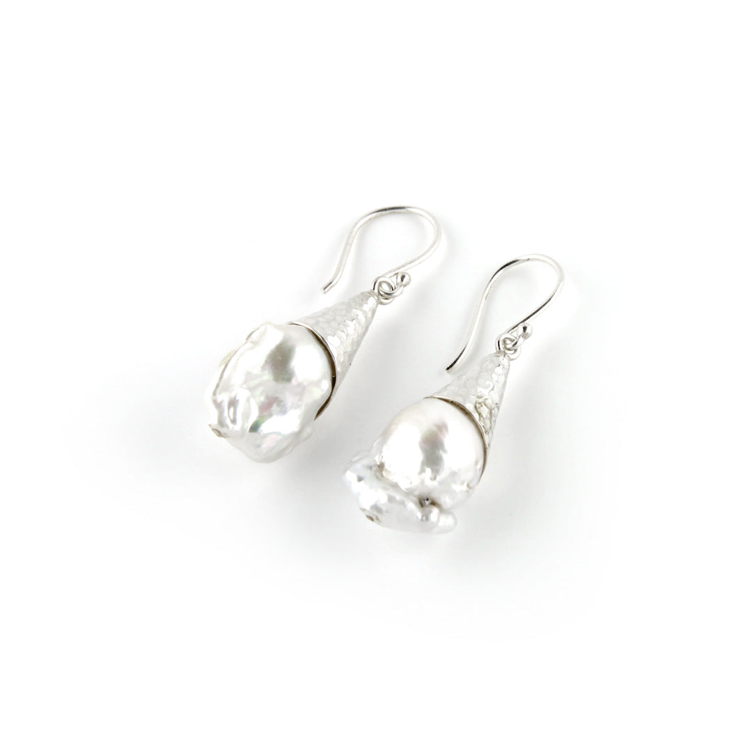 Baroque Pearl Drop Earrings