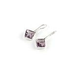 Load image into Gallery viewer, Amethyst Drop Earrings
