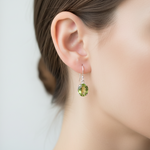 Load image into Gallery viewer, Peridot Drop Earrings
