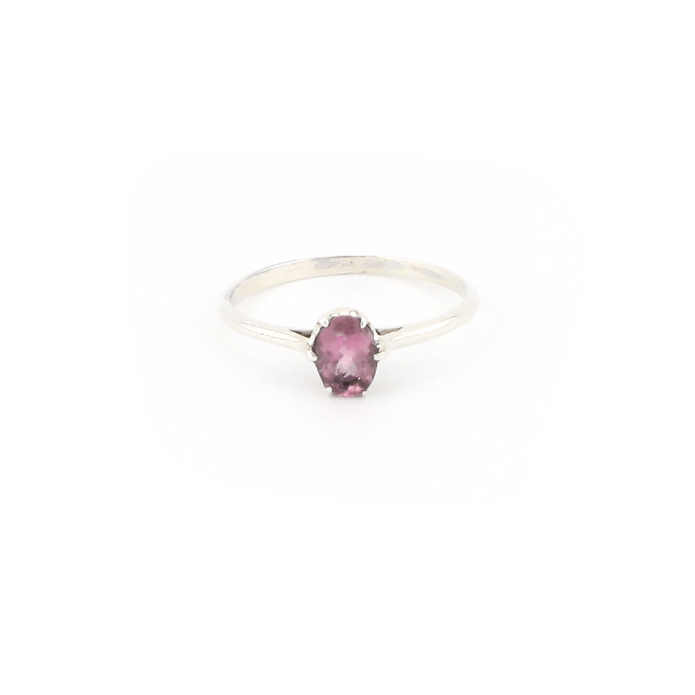 Pink Tourmaline Ring