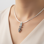 Load image into Gallery viewer, Multi Stone Pendant With Lepidocrosite In Quartz And Topaz
