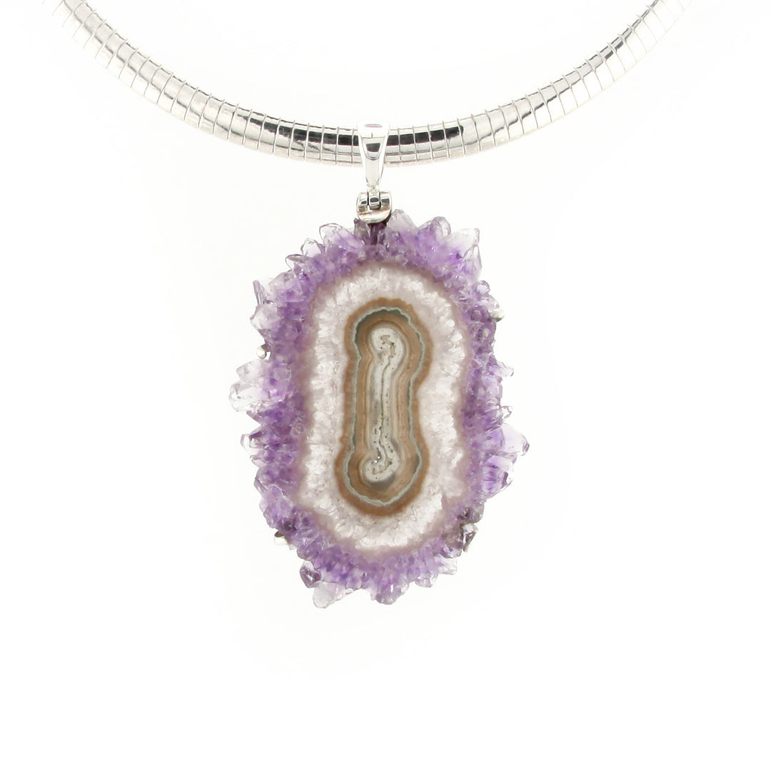 Amethyst Stalactite Pendant
