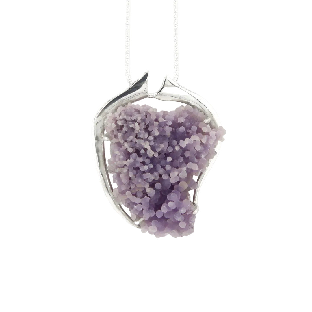Grape Agate Pendant