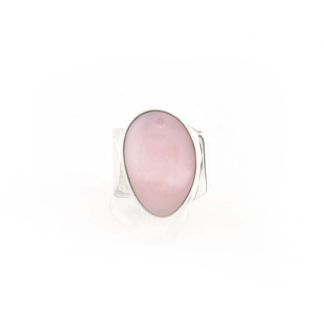 Pink Opal Split Ring
