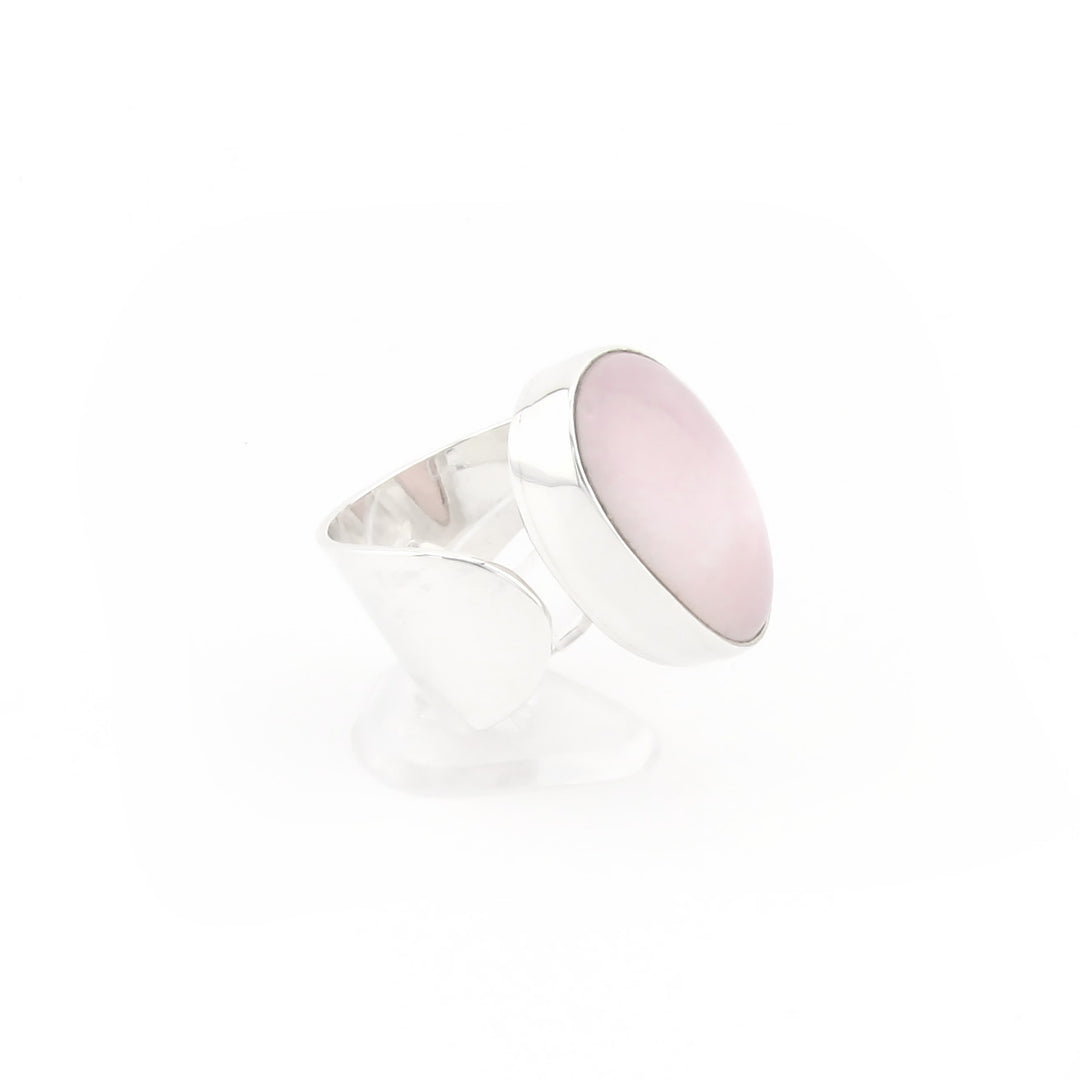 Pink Opal Split Ring