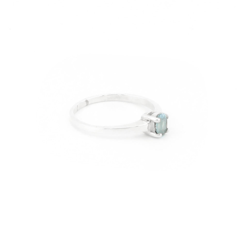 Blue Topaz Ring