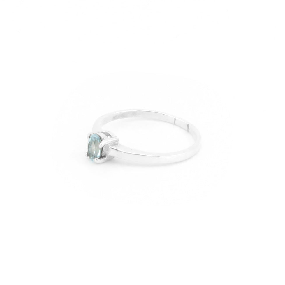 Blue Topaz Ring
