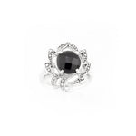 Load image into Gallery viewer, Black Spinel Ring
