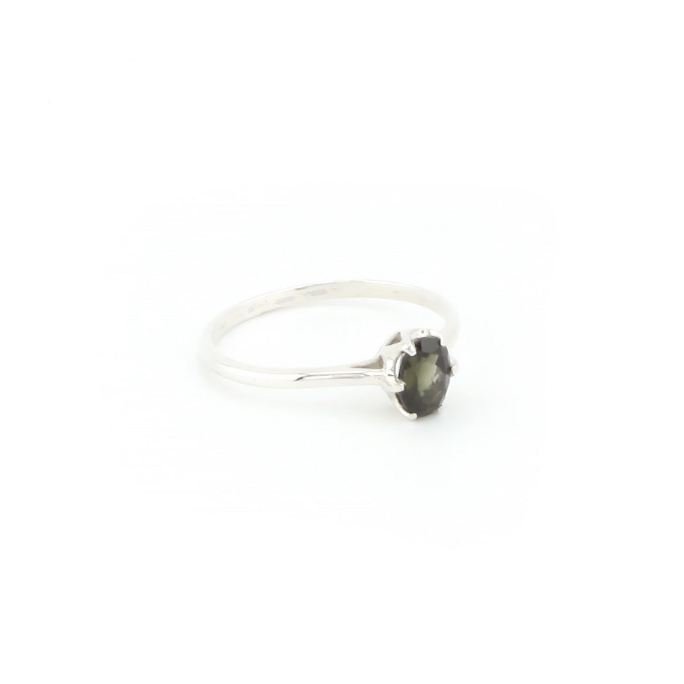 Green Tourmaline Ring